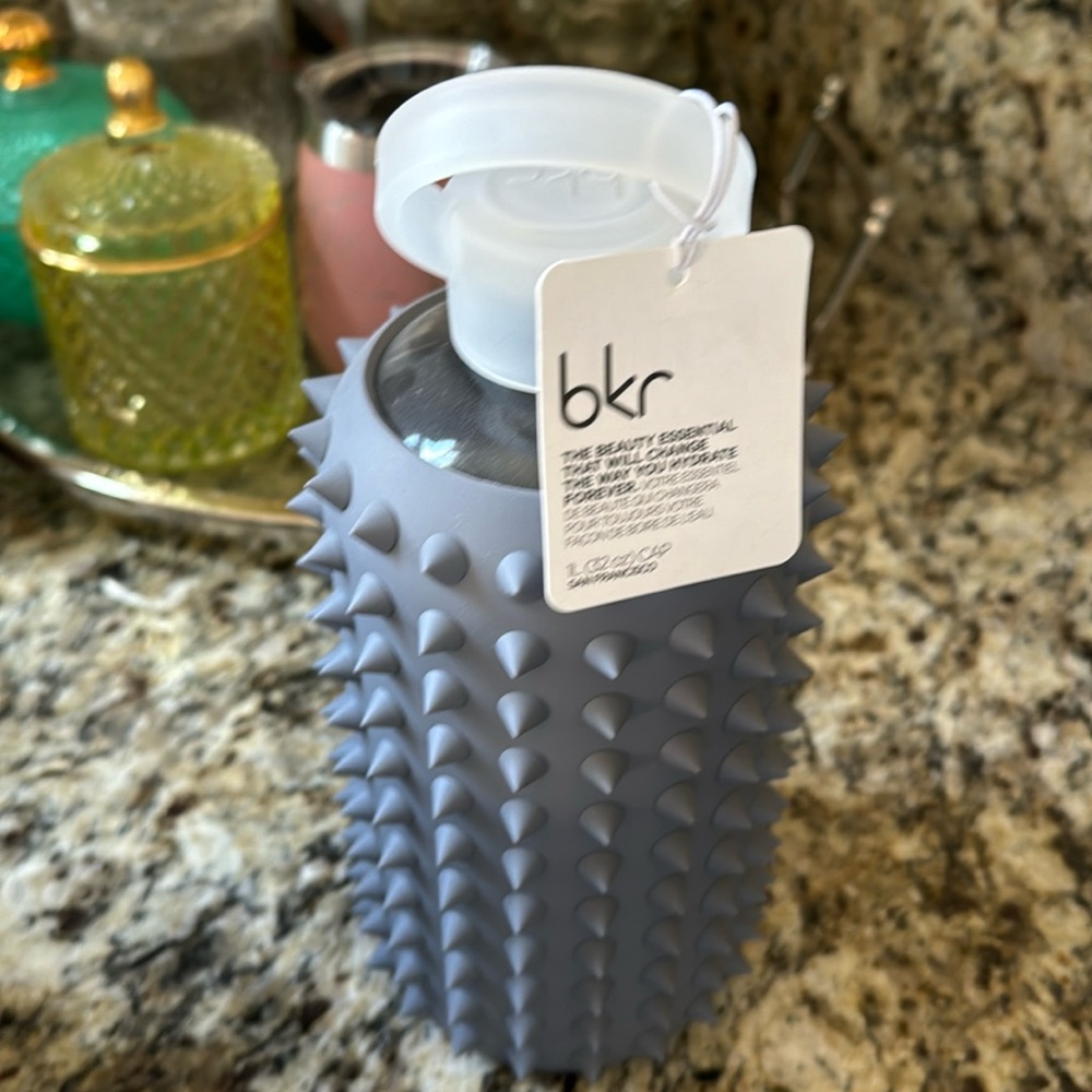 New, never used BKR water bottle 1 liter/32oz size